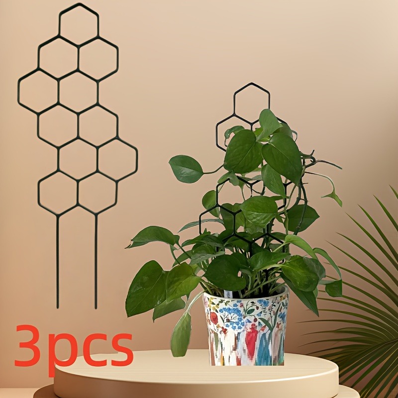 Plant Parents - 3 adet bitki destek çerçevesi tırmanma