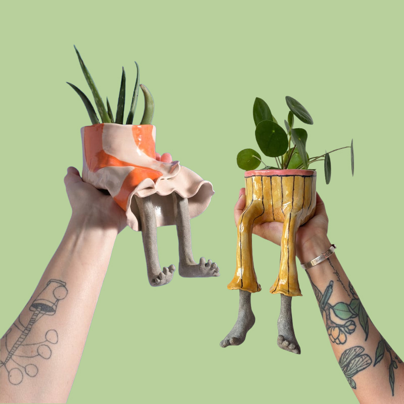 1 Adet Yenilikçi Oturan Bacakl - Plant Parent Pot incelemesi ve fiyatı