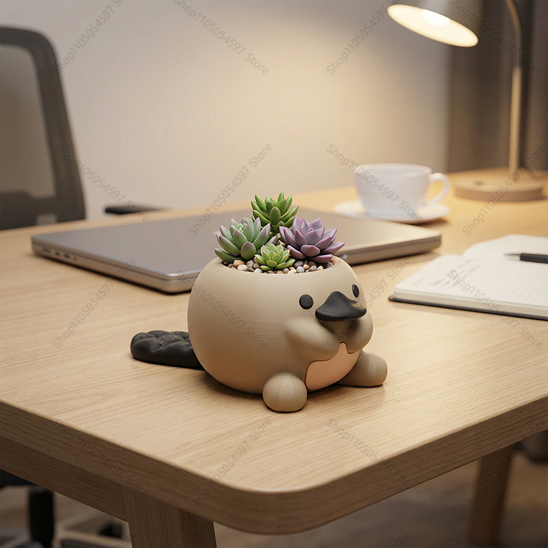 Sevimli Platypus Şeklinde Saks - Plant Parent Pot incelemesi ve fiyatı